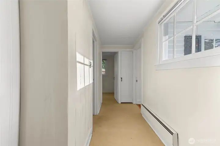 Hallway to back of house