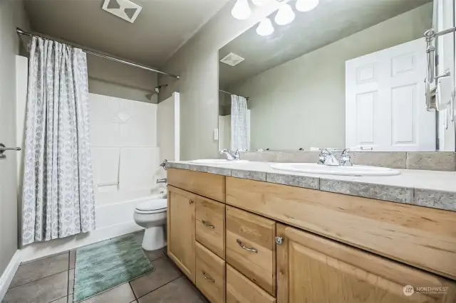 Upstairs bathroom