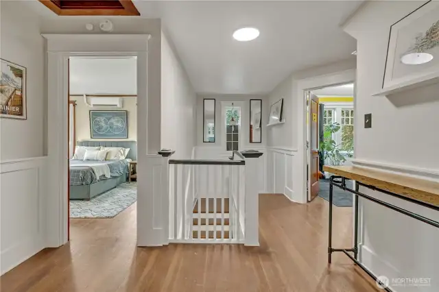 Upstairs landing