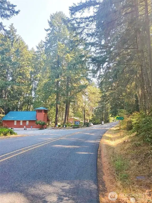 Looking East