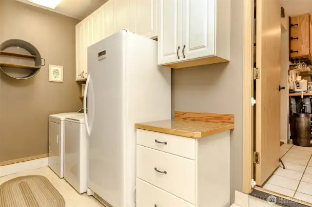 Laundry room- (freezer goes with seller)