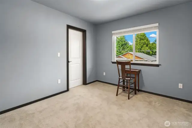 Bedroom 4 with oversized walk-in closet.