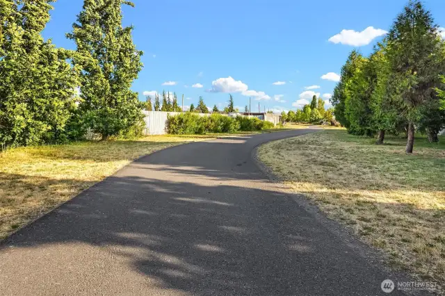 Centennial trail just around the corner from the home.