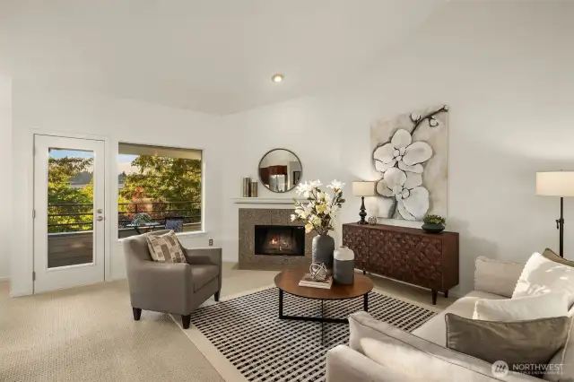 Freshly updated with new carpet and paint throughout—it's like your condo just had a spa day!