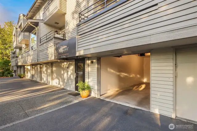 Private garage—a rare find in condo living! Skip the frosty windshields and cold starts on winter mornings.
