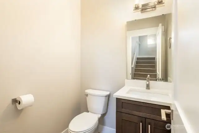 Half bathroom Main floor