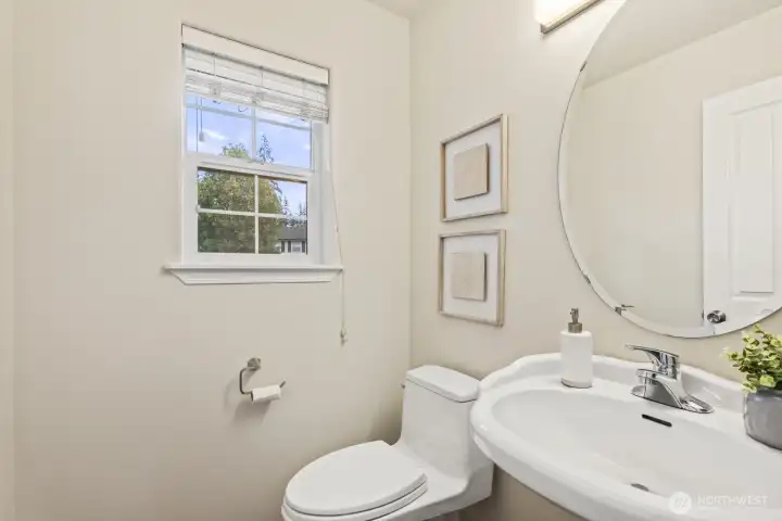 Main floor bathroom