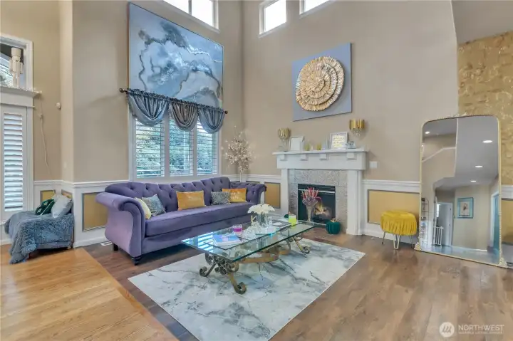 Gas fireplace