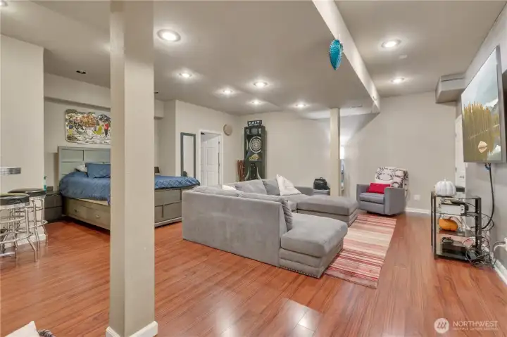Fully finished basement