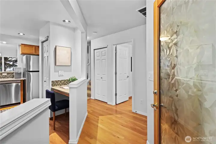 Step on in to real hardwood flooring