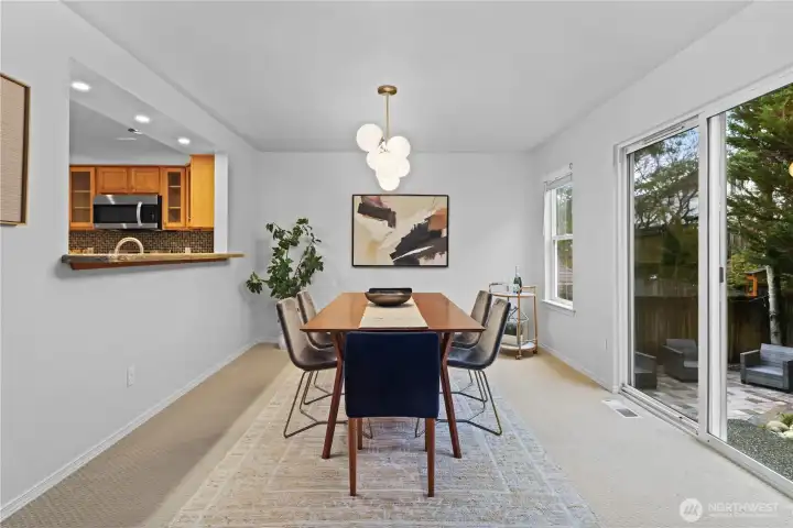 Fantastic dining area