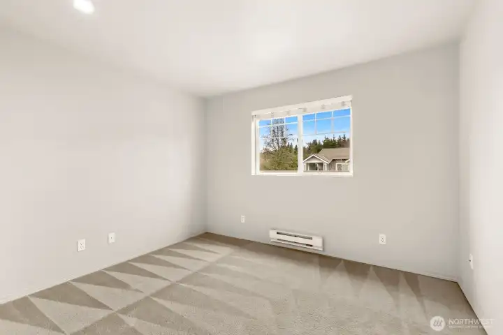 Bedroom 2 of 2 on upper level.