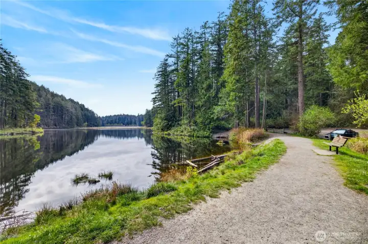 Anacortes has the 2nd largest amount of Community Forestlands in the country per capita.