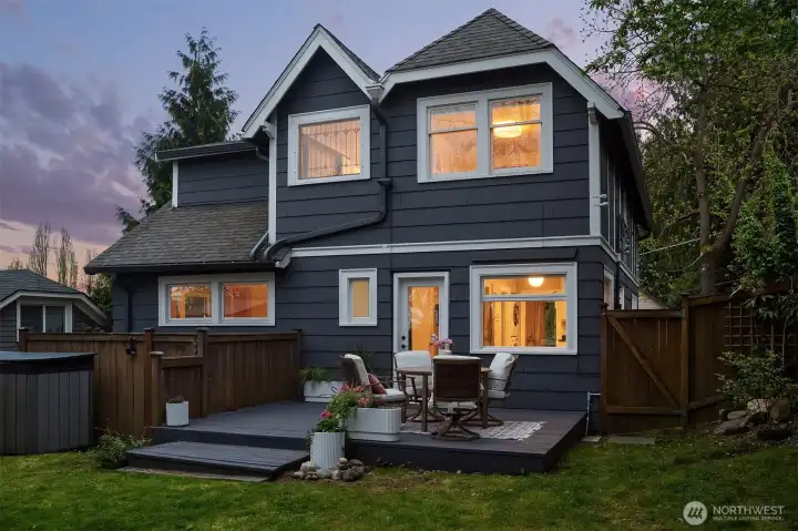 Beautiful from every angle.  A true storybook home.