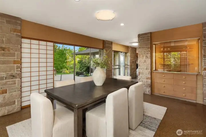 The Formal Dining Room.
