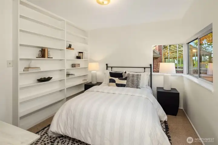 The third en-suite.  This one is conveniently located at the other end of the house and can be used as a home office or the third bedroom suite.