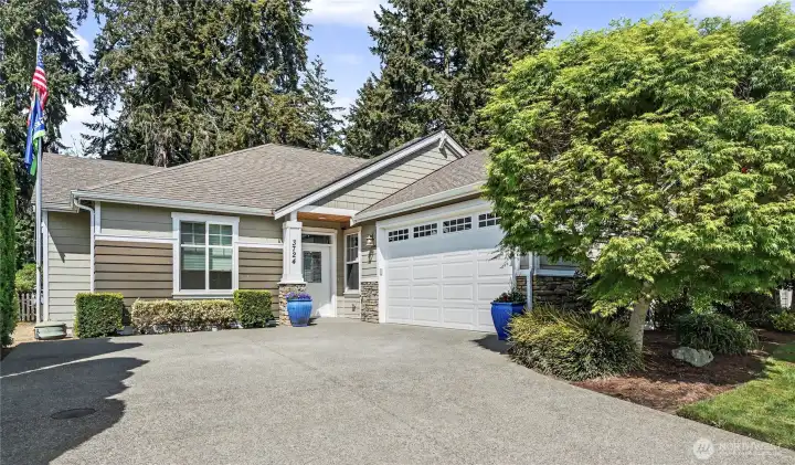 Move in ready, great design with full bedroom and bath upstairs and 3 bedrooms on the mail floor.