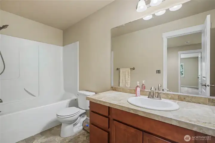 Full bath upstairs