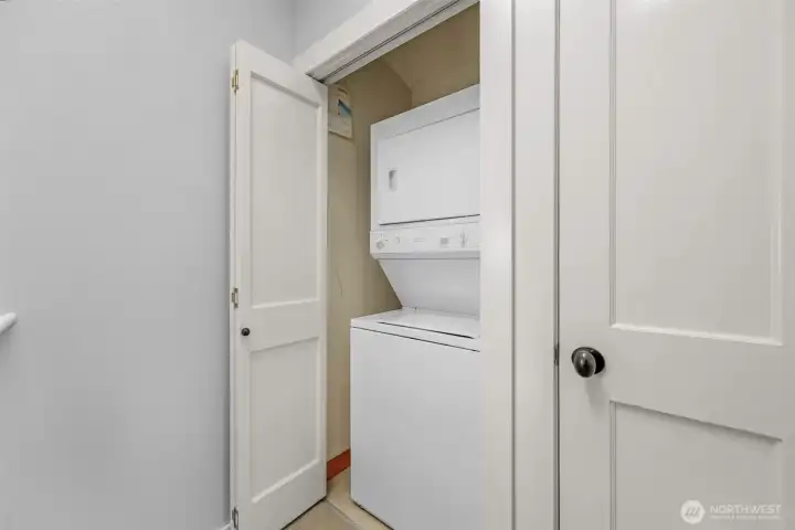 Utility + closet side-by-side