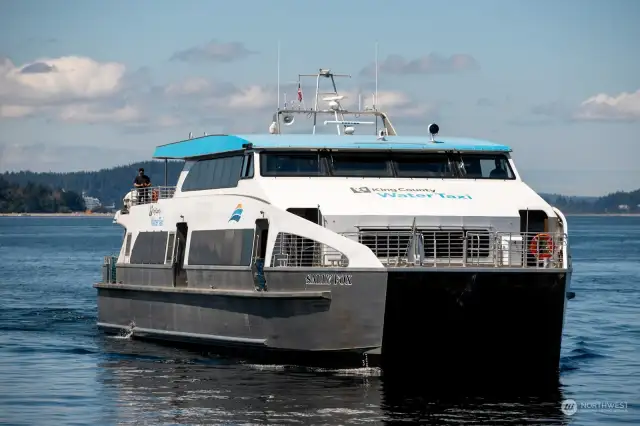 30 Minute ferry ride from Downtown Seattle.