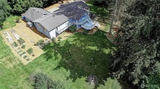Nestled in Timber w/ Gardens and Landscaped Yard~