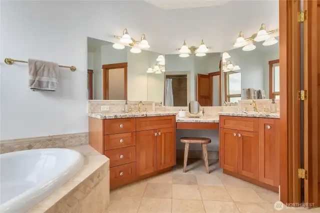 Main floor primary bath