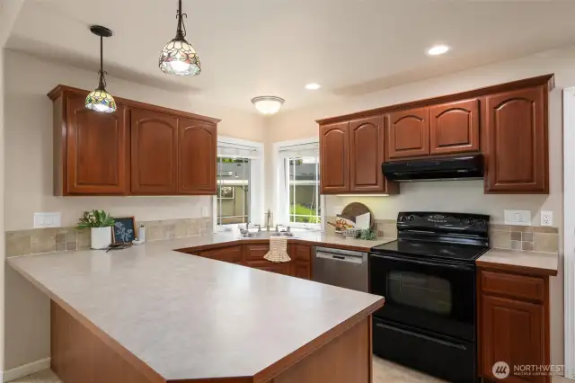 Guest house/ADU kitchen with plenty of counterspace