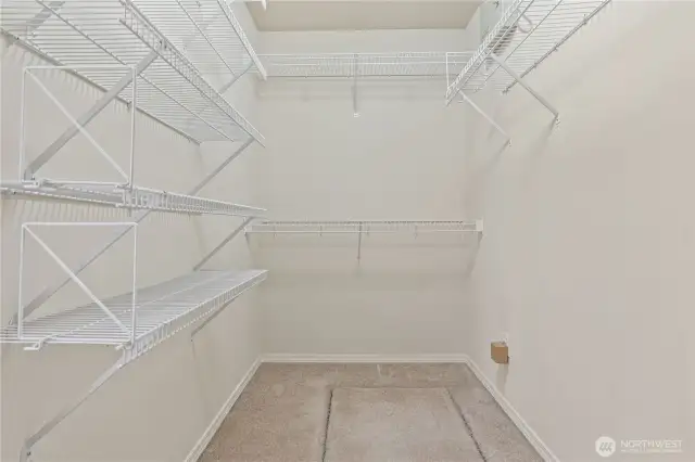 Primary Walk-In Closet