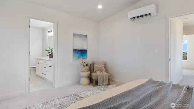 Primary bedroom .