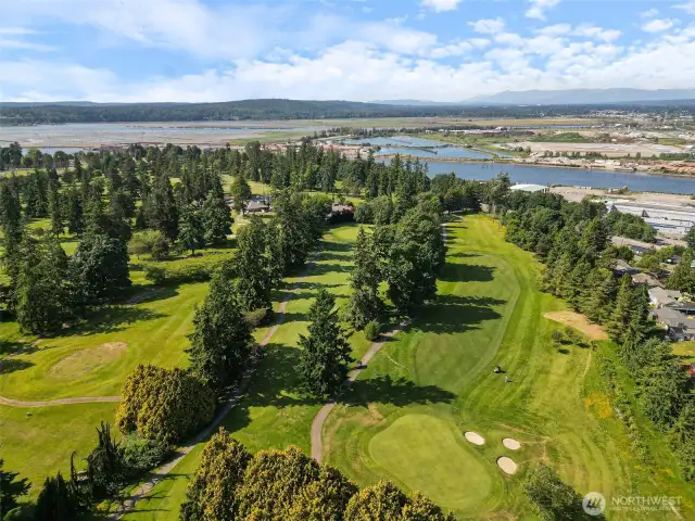 Legion Golf Course is so close by.