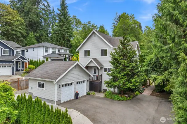 You will fall in love with the layout, the yard and all the landscaping that is visible from every single window.