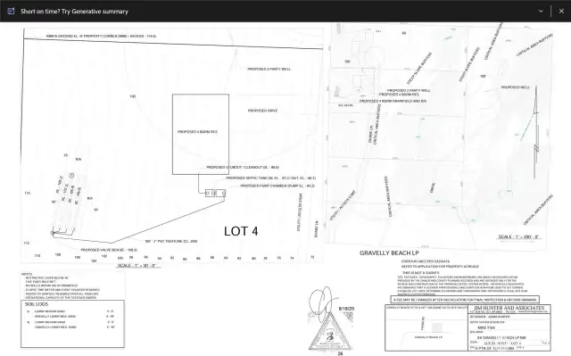 4 Bedrooom Septic Design(Pressure System)