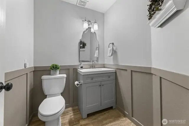Half Bath on Main Floor