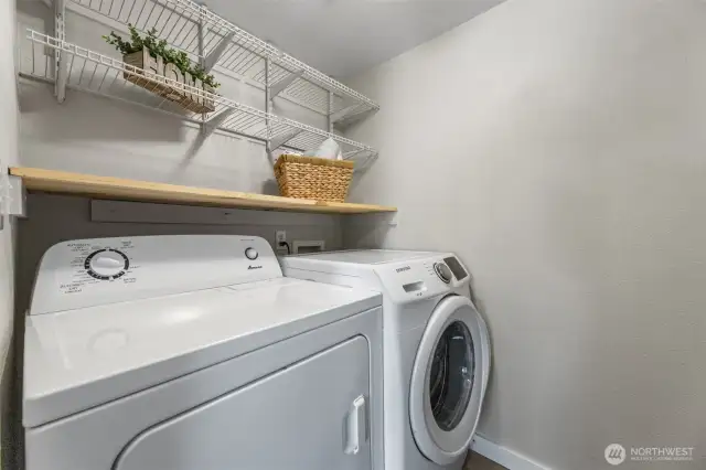 Washer and Dryer Included