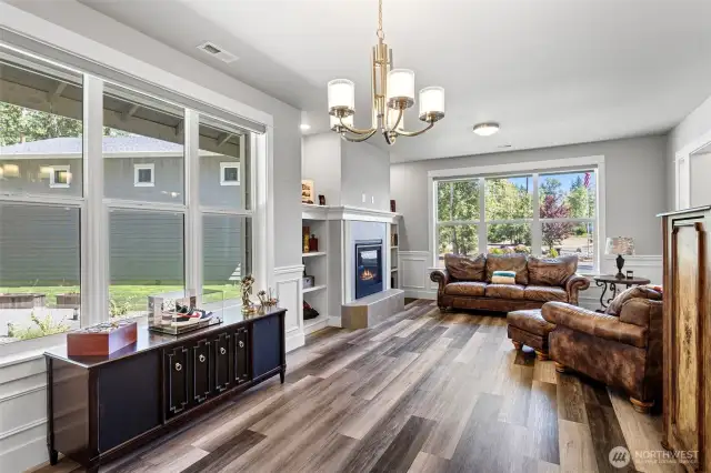 The perfect space for a large dining table!