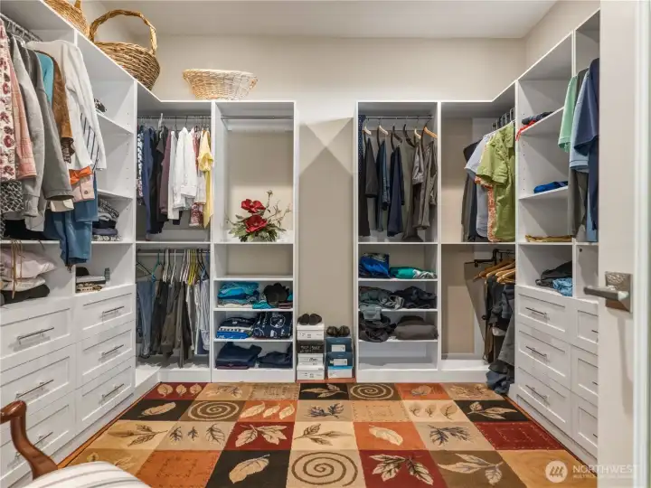 Primary Walk In Closet