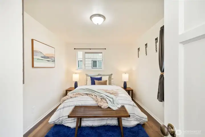 3328 - Bedroom accommodates a queen bed!