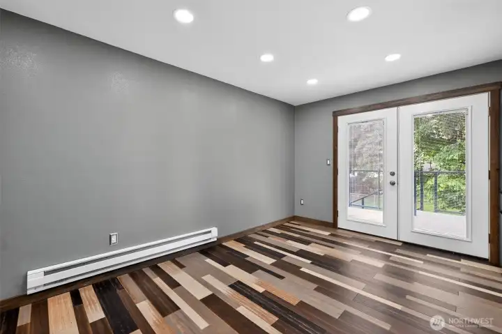 Room for a dining table.