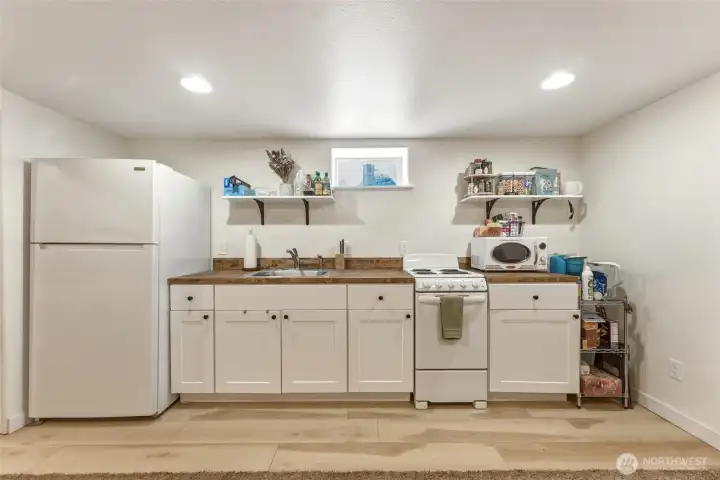 Mini Kitchen - Basement
