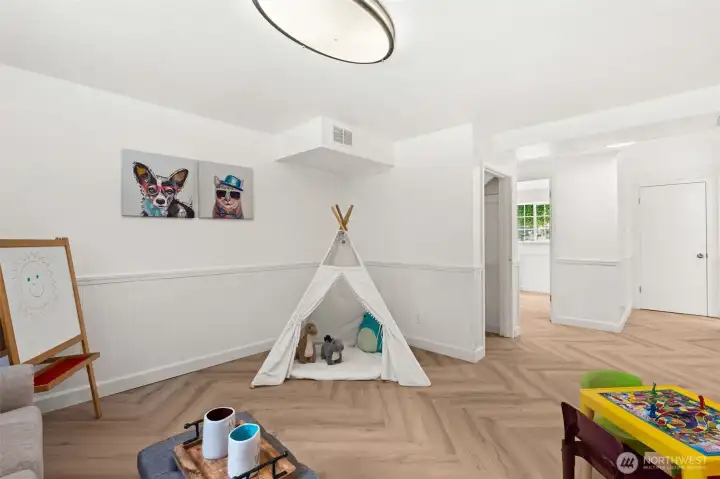 So much additional space on lower level including living room, bath, laundry & room for 2nd kitchen So much additional space on lower level including living room, bath, laundry & room for 2nd kitchen