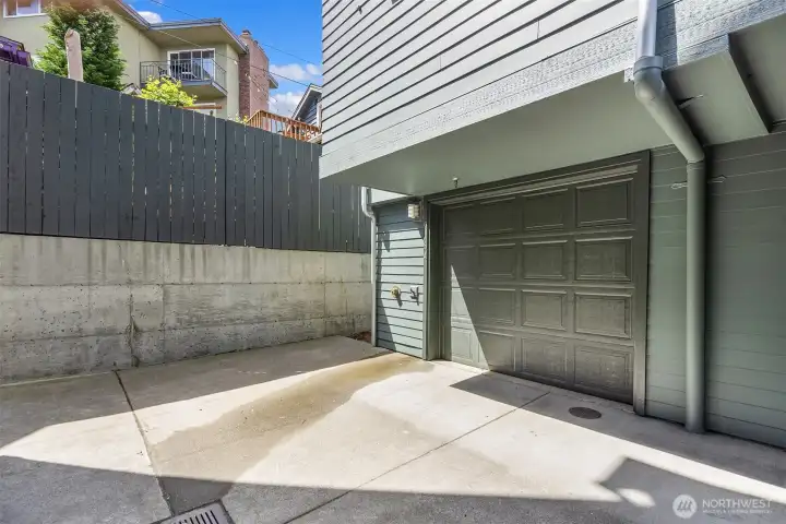 Rare for urban living, the attached garage and additional off-street parking provide valuable flexibility for vehicles, bikes, outdoor gear, and everyday storage.