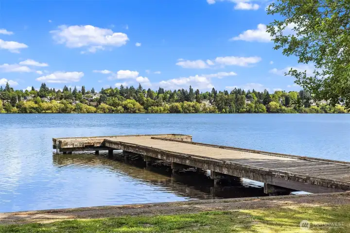 Whether it's a morning paddle, an evening stroll, or simply enjoying the water views, Green Lake serves as your backyard playground just moments from home.