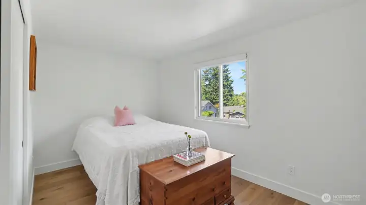 Upper-level, guest bedroom #2.