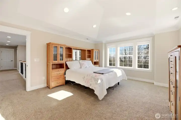 Bedroom 1 - Oversized Primary with so much natural light and a view Bedroom 1 - Oversized Primary with so much natural light and a view