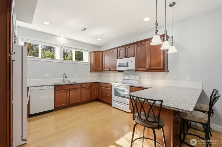 Large Kitchen with a lot of natural light throughout Large Kitchen with a lot of natural light throughout