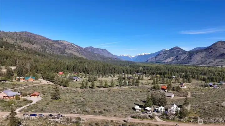 Green Meadows lot 10 looking towards Mazama