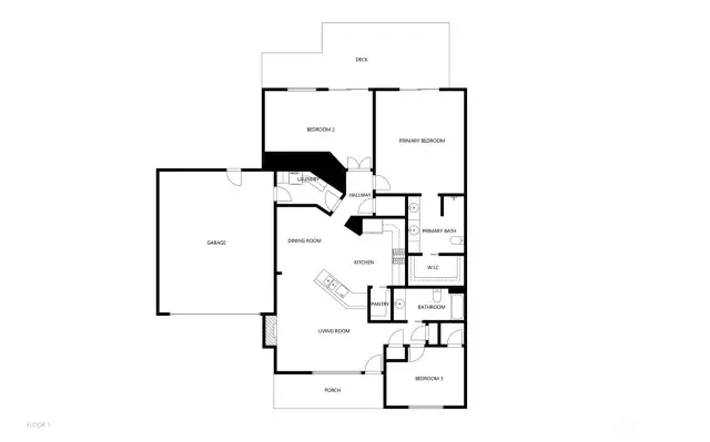 Oversized 2 car garage with tankless water heater.