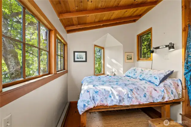 Cozy sleeping space