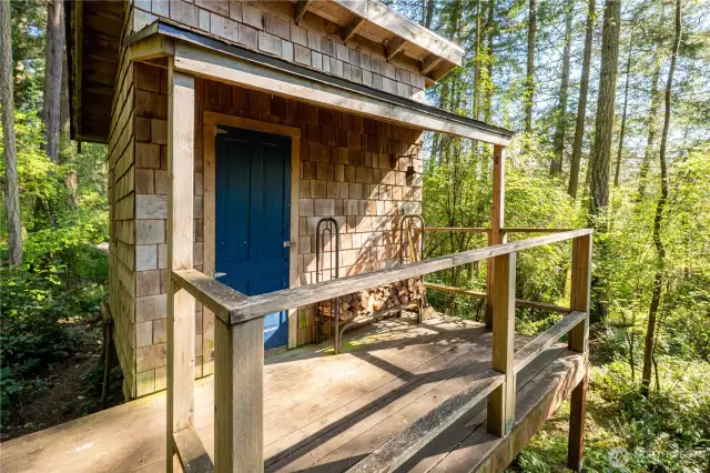 Detached sauna