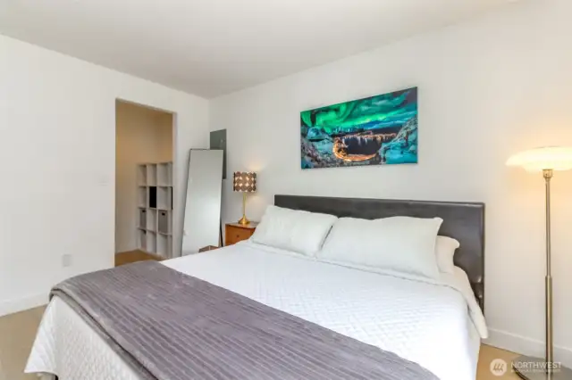 Bedroom with Closet